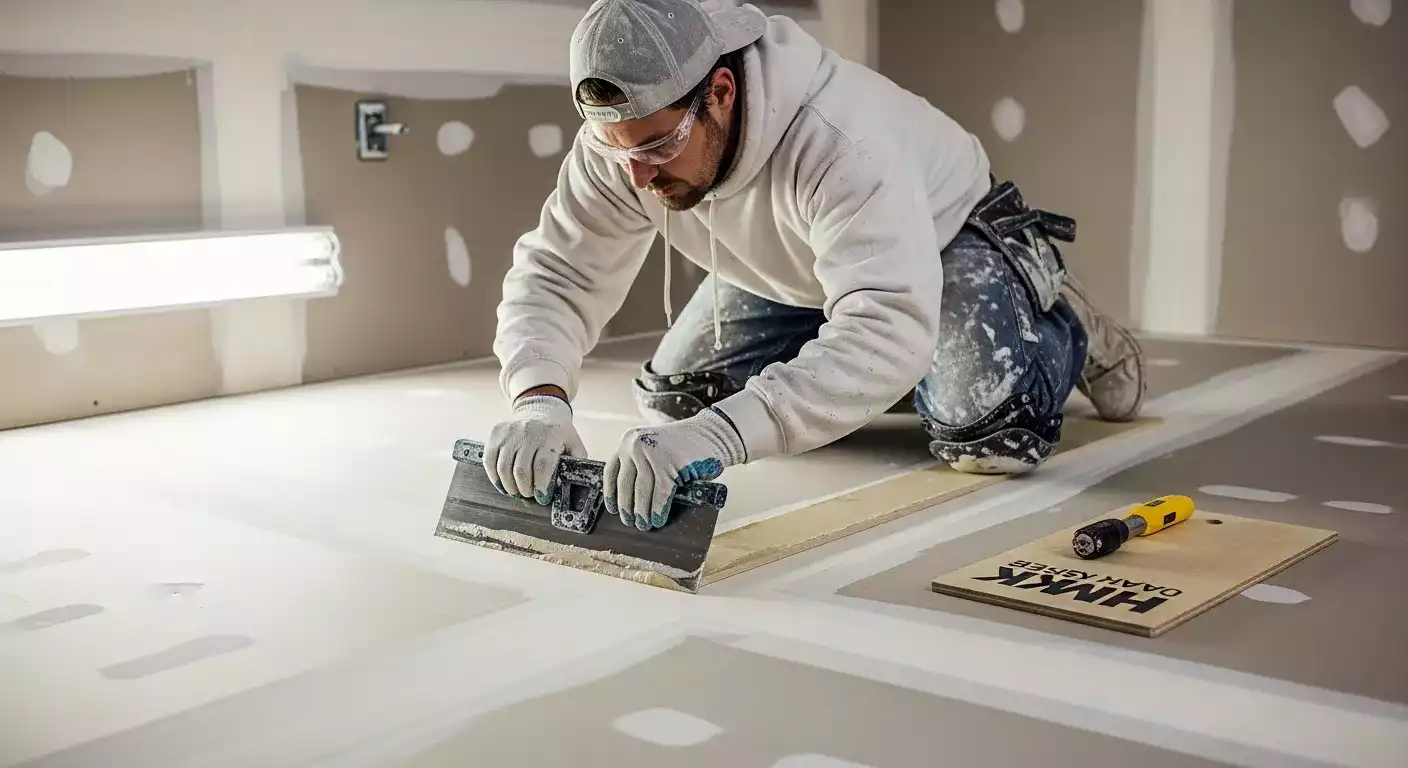 Comparativo entre drywall e gesso em obra residencial