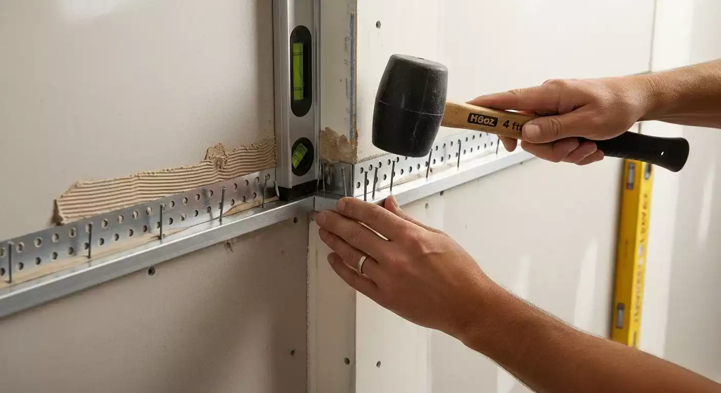 Acabamento de teto com materiais diversos em Campo Grande
