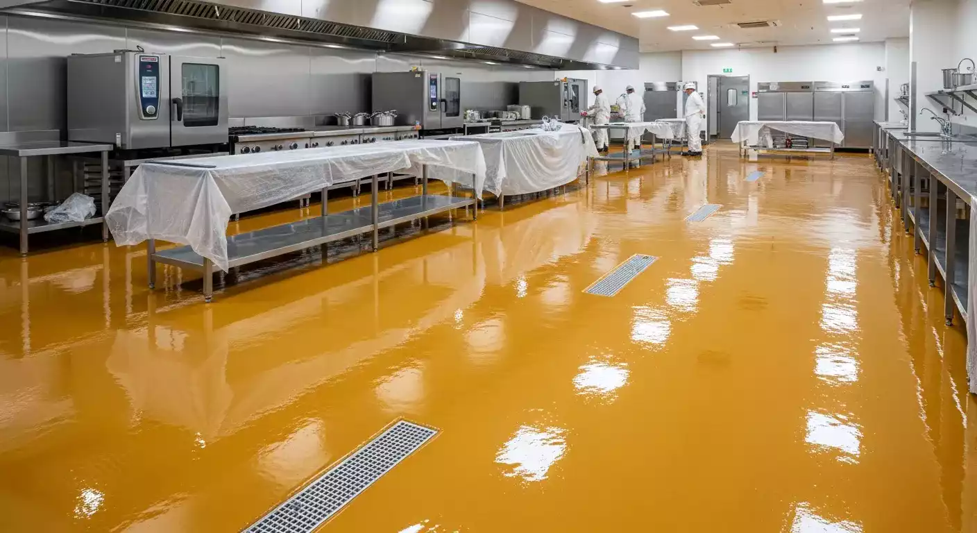 Aplicação de manta asfáltica em cobertura