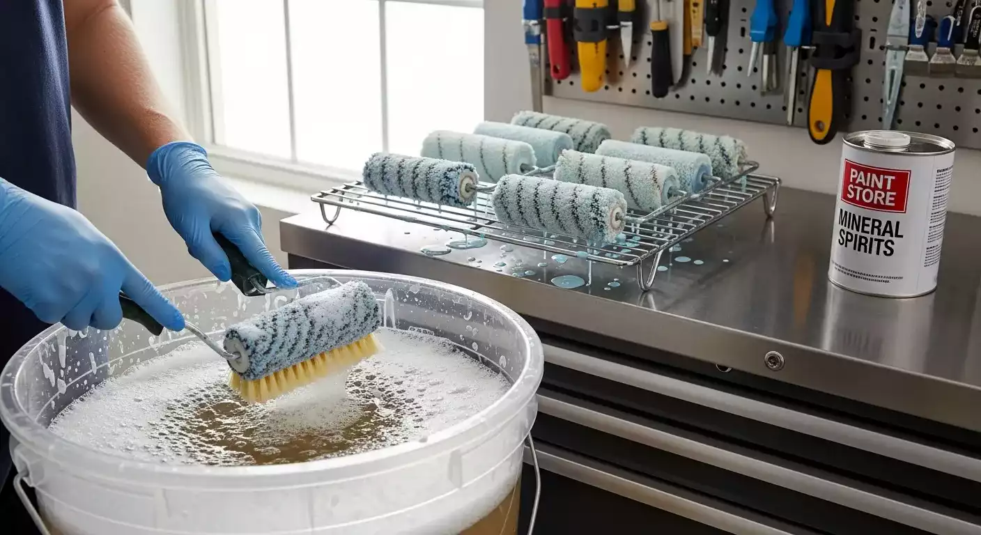 Fachada residencial pintada em cores claras em Campo Grande MS