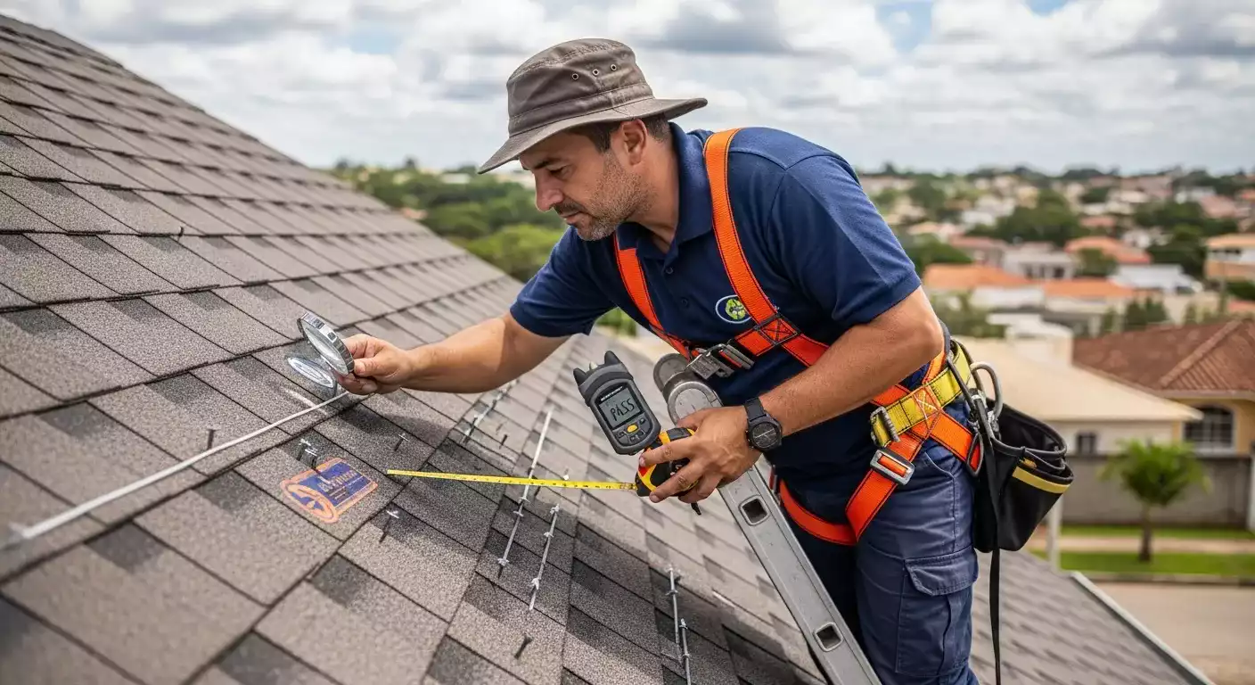 Telhado ecológico instalado em residência em Campo Grande MS